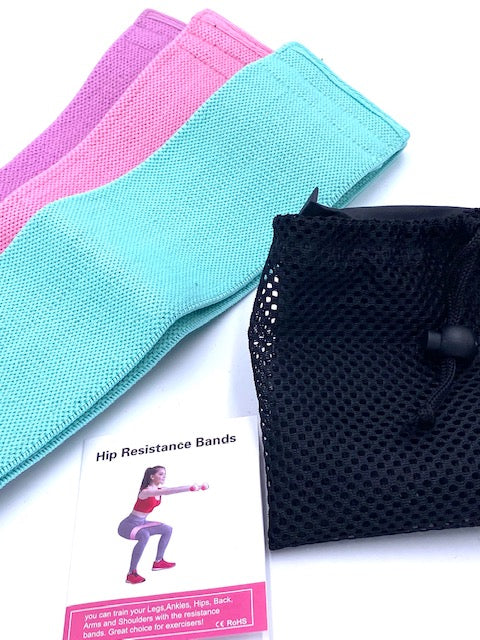 Set di 3 fitness band per l'allenamento (corto)
