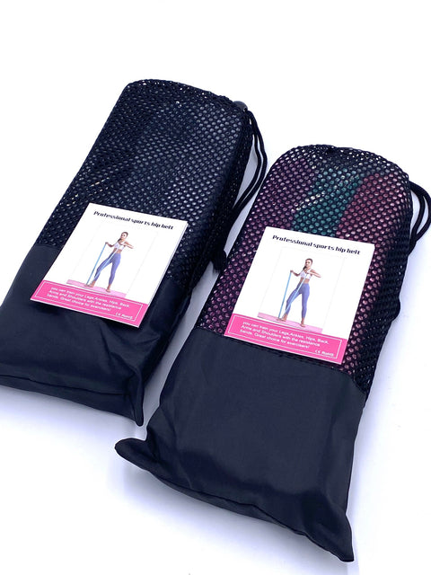 3er Set Fitnessband für Workouts (lang)