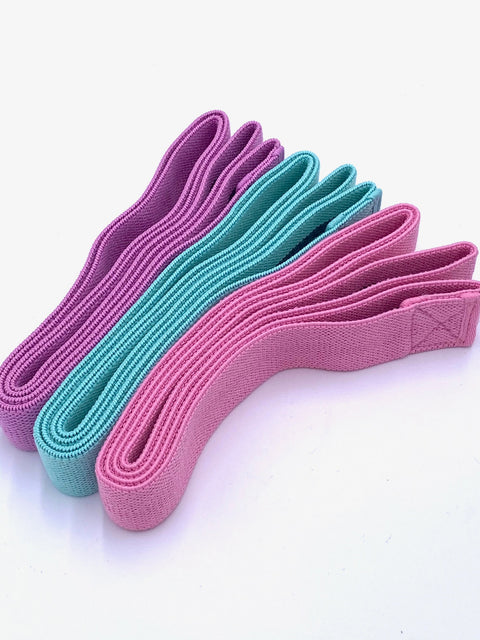 3er Set Fitnessband für Workouts (lang)