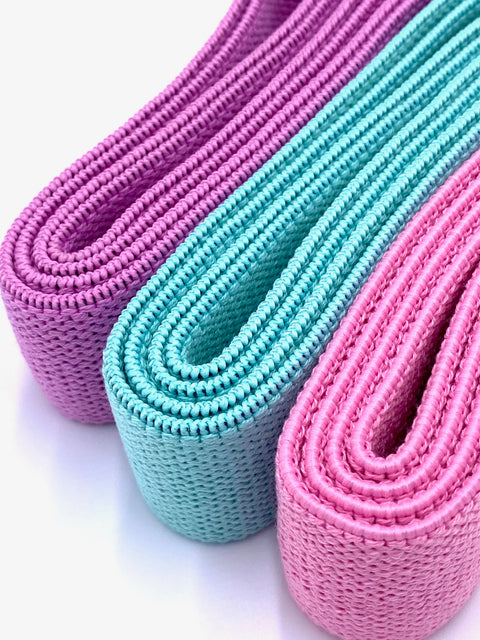 3er Set Fitnessband für Workouts (lang)