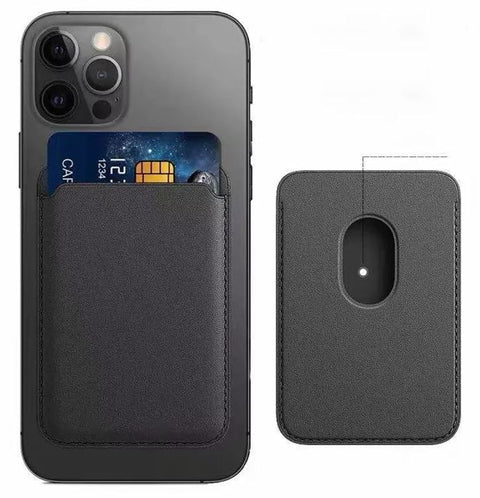 Magnetische Kreditkarten Halterung - Leder Wallet mit MagSafe - Apple iPhone Accessories