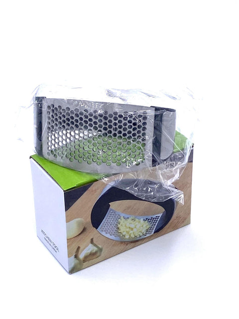 Knobli Prinz - Edelstahl Knoblauch Presse (Set)